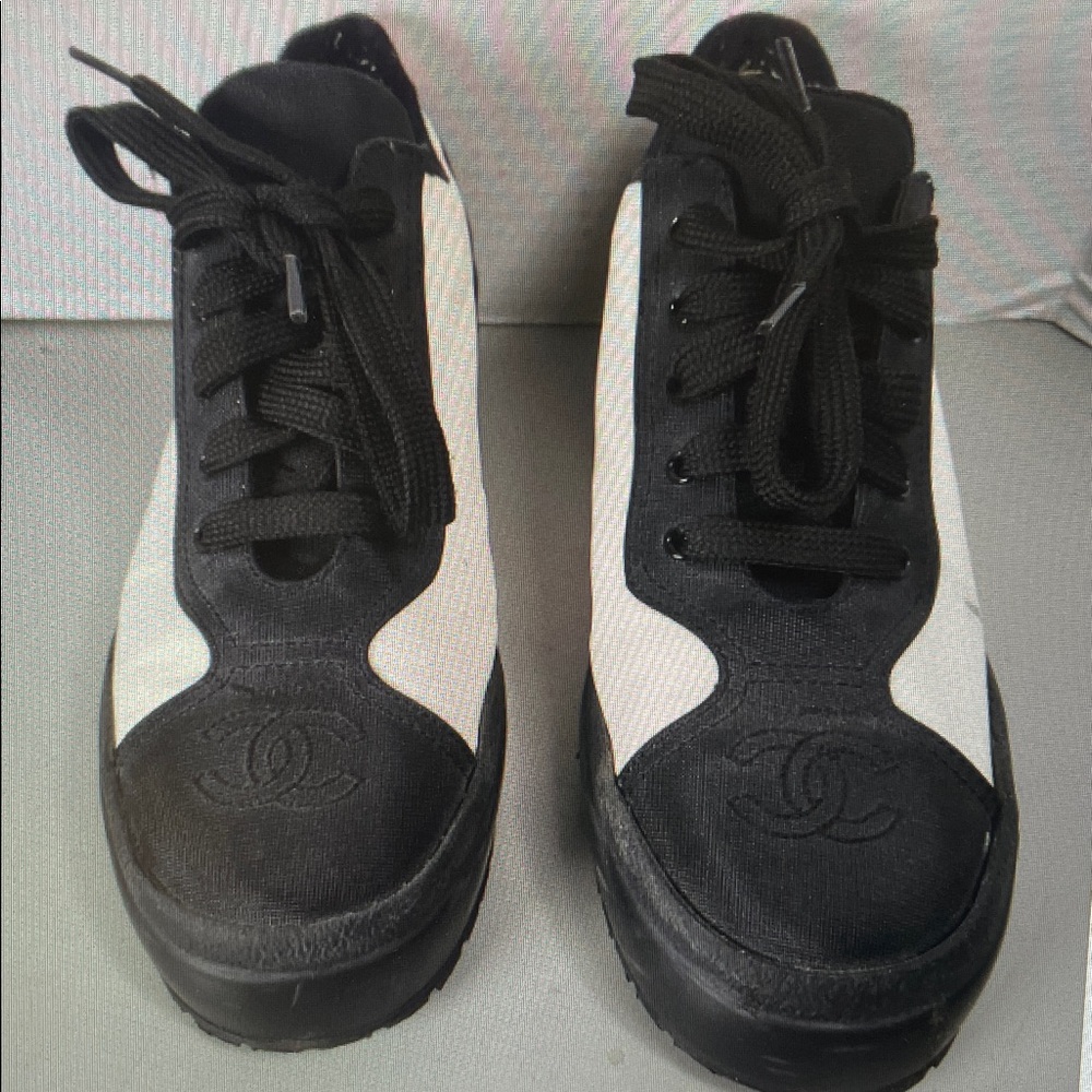 CHANEL Monochrome Women's Sneakers